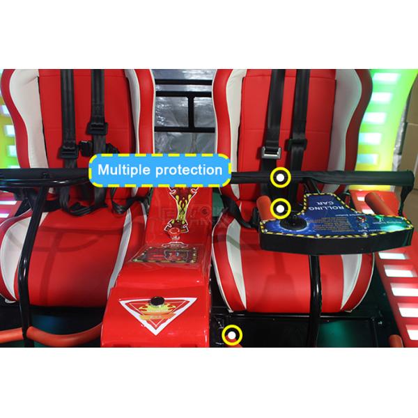 360 Degree Amusement Park Rolling Car Double Players Le Bar Electric Leswing Happy Car