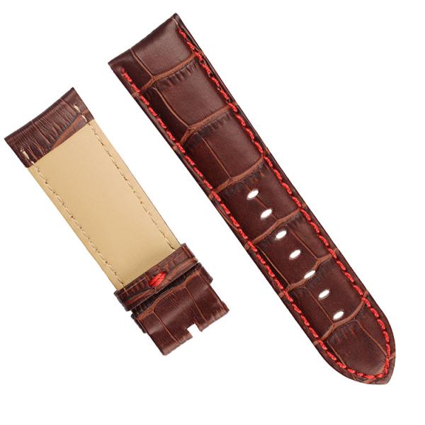 ремешок замены людей кожаный, винтажный коричневый ремешок для часов кожи 18mm