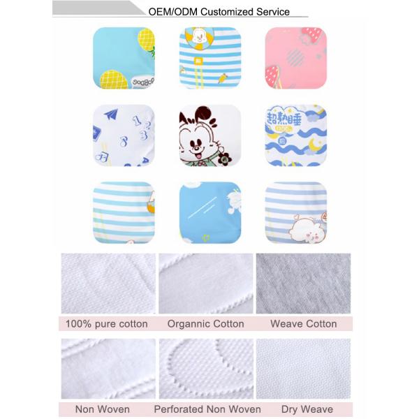 El bebé del panal del niño levanta la tela ultra suavemente no tejida del diseño del OEM de los pantalones