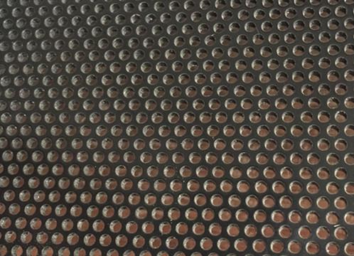 Rond Hole Perforated Metal Sheet , 1.8mm Diameter Perforated Aluminum Screen