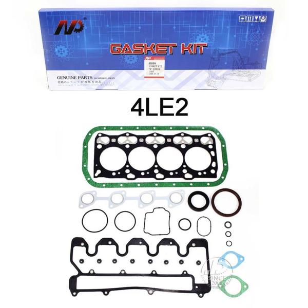 Grupo completo da gaxeta do motor de 4BD1 4BG1 4JB1 4JG1 4LE1 4LE2