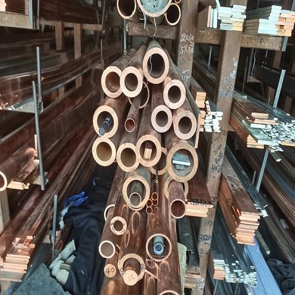 DIN 86019 C10700 Type L Copper Pipe 15mm Wall Thickness Brush Finish