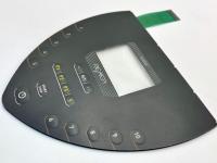 Panneau de commutateur rétroéclairé Autotex Mate de conception personnalisée pour systèmes électrifiés