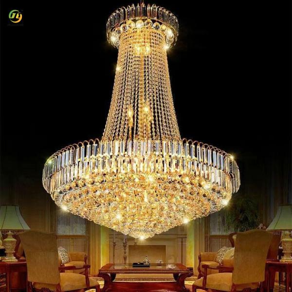 JYLIGHTING Modern Golden Crystal Living Room Chandelier Design Light Luxury Home Bedroom Lamp Corridor Box Restaurant Crystal Pendant Light