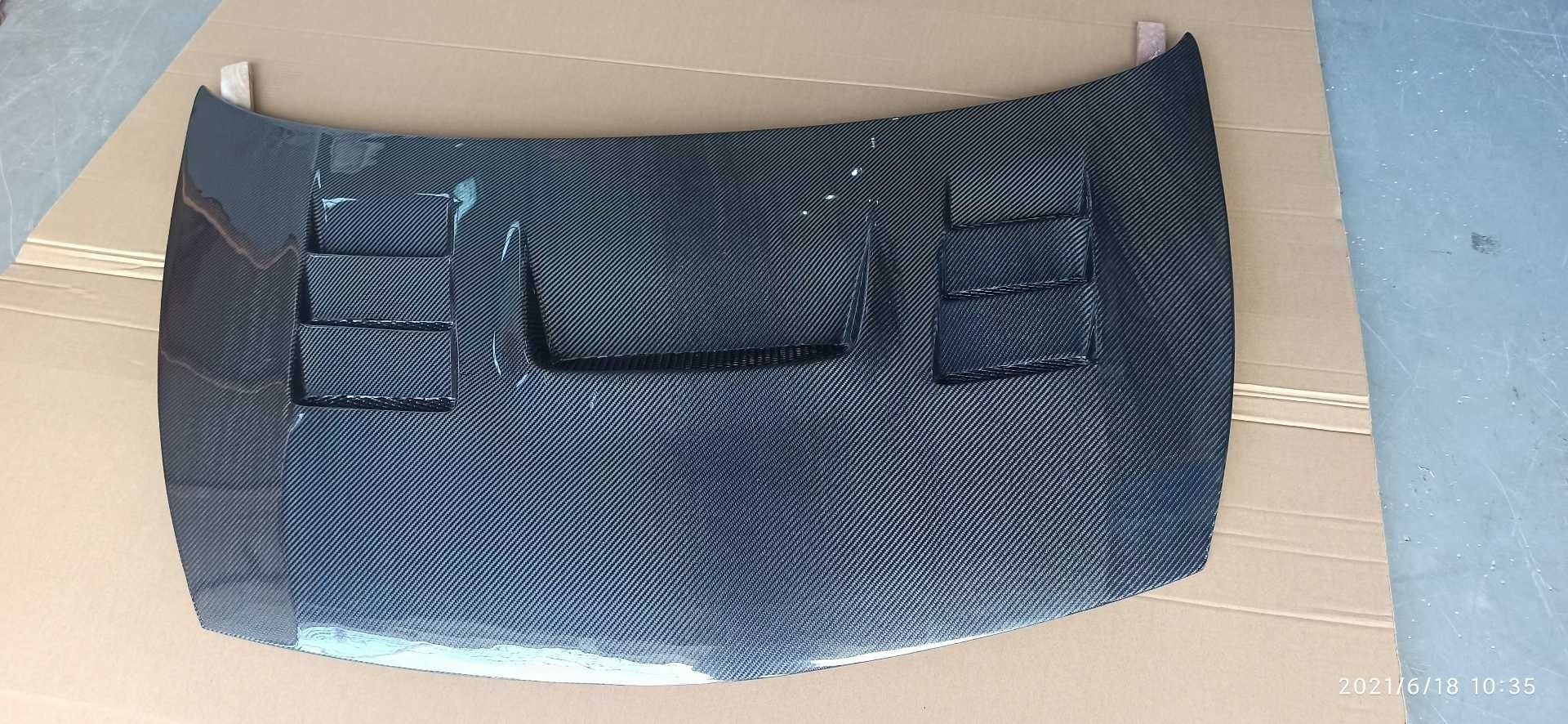 OE NO. ty-06541283BA Carbon Fiber Hood for Honda Civic FD2 RR Type Perfect Installation