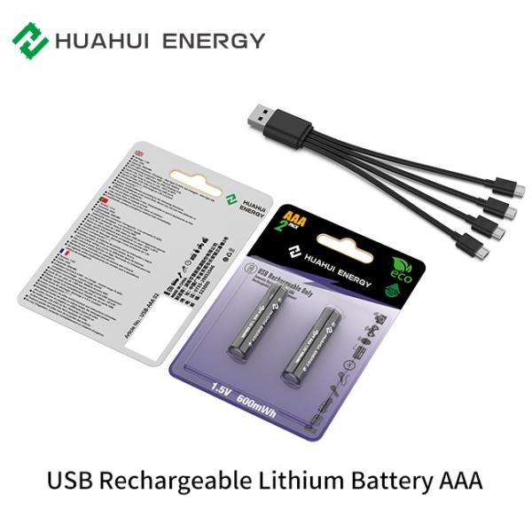 1.5V Rechargeable Battery Unit With 10-15% Annual Self Discharge Rate