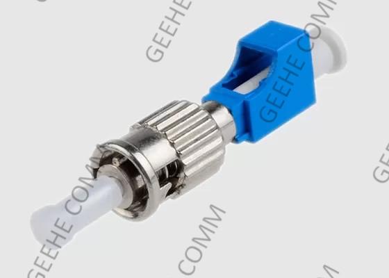 RoHS femelle au LC recto masculin à l'adaptateur de câble optique de fibre de St