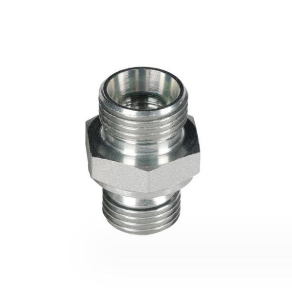 1cm-Wd Metric Thread with Captive Seal Tube Fittings in Standard Medium Carbon Steel