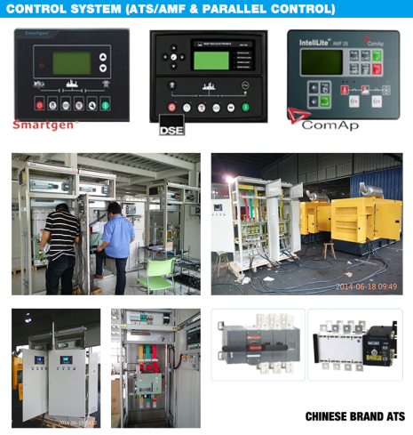 ATS diesel generator set , Various series models of diesel generating sets