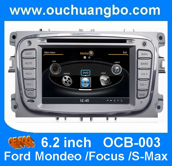 Ouchuangbo S100 Platform Car Navi DVD Multimedia for Ford Mondeo /Focus /S-Max GPS Radio Bluetooth Phonebook OCB-003