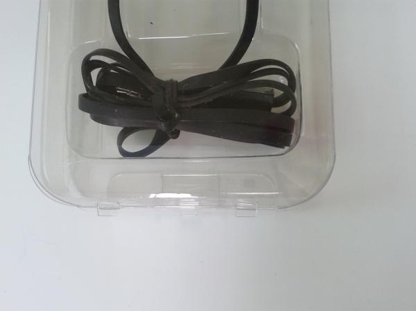 Offset Printing Plastic Earphone Packaging Box, Transparent Plastic Clamshell Box For Promotion