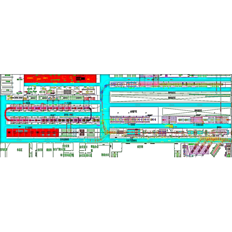 Typical Automotive CKD factory-GEELY-Farizon :HangZhou factory