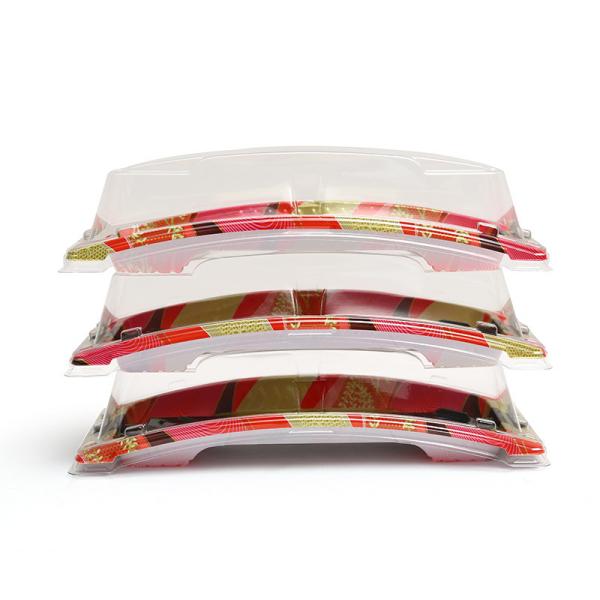 Nikki Sushi Box одноразовая пластиковая прозрачная упаковочная коробка для вывоза Nikki Bento Суши коробка на заказ