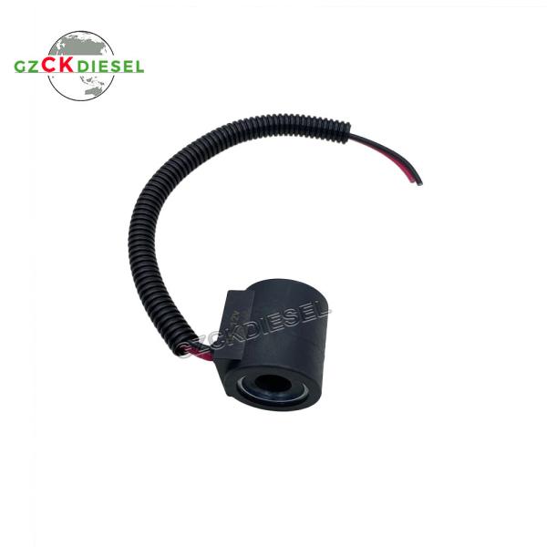 New DC12/ 24V Solenoid Valve Coil with Wire ID 13mm Height 37mm