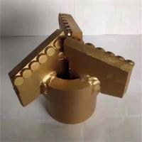 3 ailes PDC Drag Bit 133 mm Pour le système d'irrigation, l'agriculture, l'énergie et le forage minier