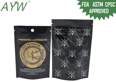 Food Grade Mylar Foil k Stand Up Pouches Smell Proof 3.9X5.9