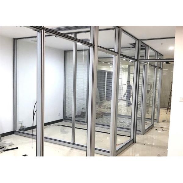 Шум стеклянных разделов движимости железного каркаса ISO9001 отменяя не стену подшипника нагрузки