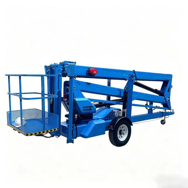 10M-20M Hydraulic Diesel Telescopic Boom Lift Mobile Self Propelled Cherry Picker