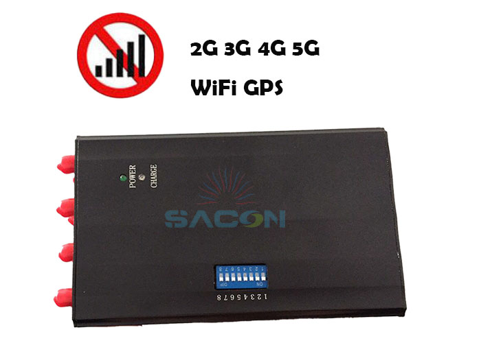 2G 3G 4G Wi-Fi 8 Антенны 20м Блокировщик мобильных телефонов
