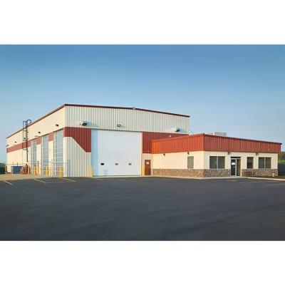 Spacious Prefabricated Shed Building Workshop for Industrial Steel Structure Warehouse