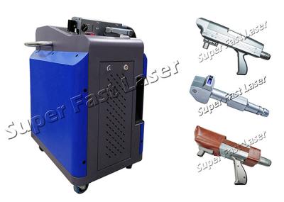 Laser portátil da alta velocidade que remove crosta do líquido de limpeza Handheld 100W do laser da máquina