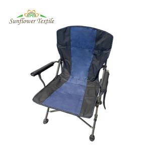 56*52*95cm Portable Folding Camping Chair Waterproof Oxford Cloth With Storage