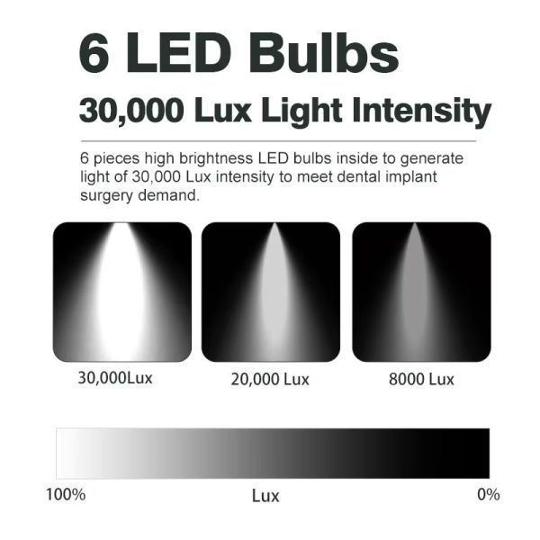 Oral Operation Light Dental LED Operating Lamp Dental Unit Examination Light Led Surgical Light