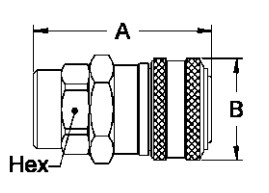 женское пневматическое быстрое соединение 300psi, обжатый воздух быстрый соединяет штуцеры