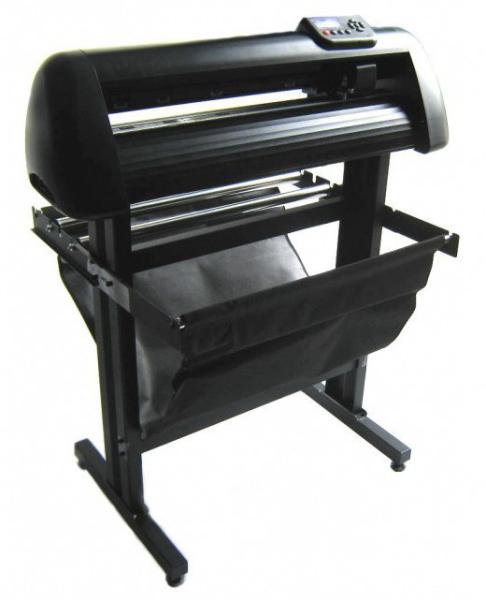 HBCS Sticker Servo Cutting Plotter , Vinyl Lettering Cutter 4M Buffer capacity