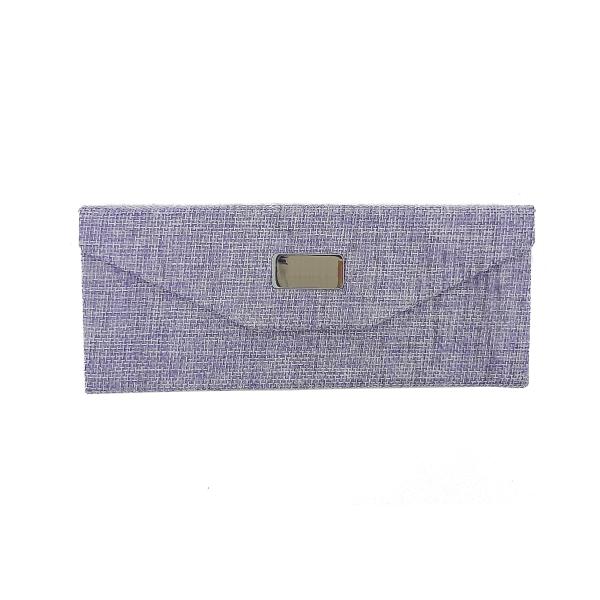 Hand Made Folding Eyeglass Case Linen Gunny Cloth Folding Sunglasses Case