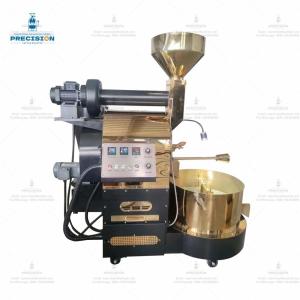 Коммерческий кофейный пекарня 5 кг электрический барабанный пекарня из нержавеющей стали