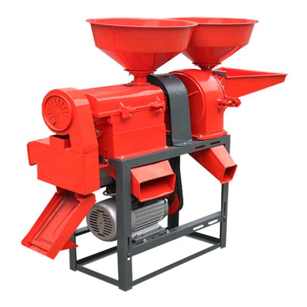 Máquina de pulir combinada de acero de alta calidad 220V del disco del molino harinero del molino de arroz