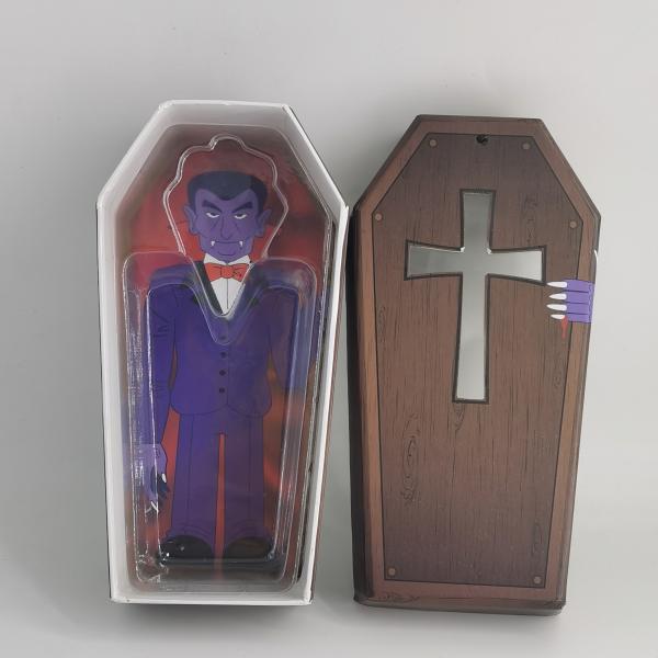 Boîte cadeau cercueil d'Halloween avec fermeture magnétique pour bijoux