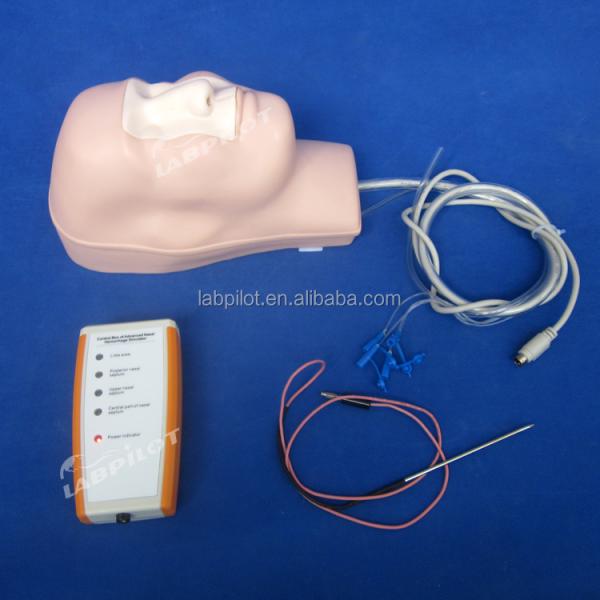 Nasal Hemostasis Cauterization and Packing Training Manikin for Function Medical Model