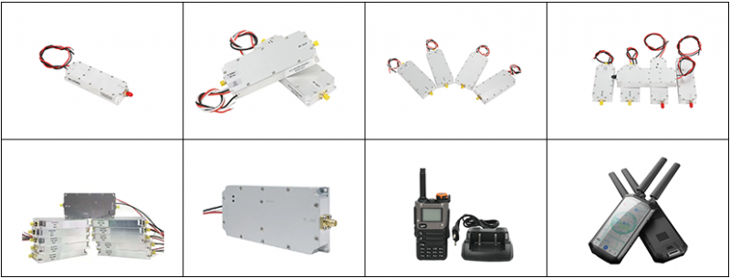 1-2km RF Drone Jammer Spectrum Search All Frequency 300MHz~6GHz Uav Drone Detection Anti Drone System Drone Detector