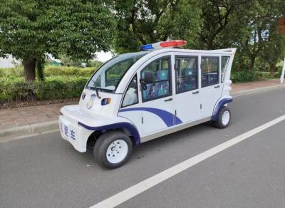 48V 4KW 30km/H Electric Security Patrol Vehicles 6 Passengers