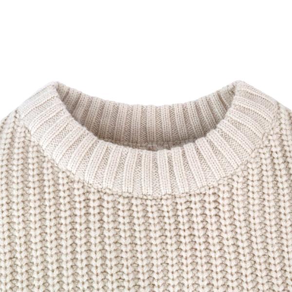 Newborn New Born Cotton Warm Wear Pullover Top Custom Design Chunky Knit Clothes Toddler Boy & Girls Baby Sweater for Winter