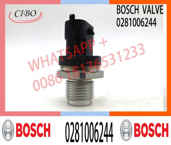 0281006244 Peças de motor quente Comum de combustível 0281006244 Sensor de pressão de trilho de alta pressão Montagem de trilho comum 0281006244