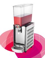 Distributeur froid de boissons de boisson en plastique avec du CE de pulvérisation RoHS de fonction