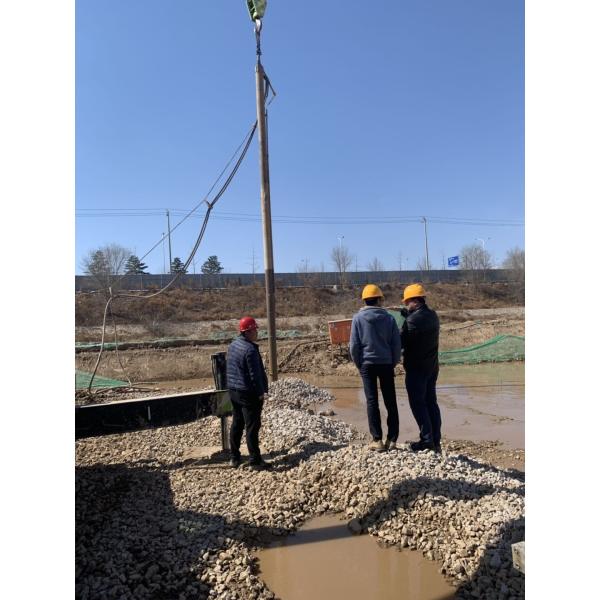 Высокопроизводительная Vibro Pile Foundation Machine с электродвигателем