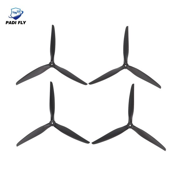 10-inch 1050 Three-blade Propeller Glass Fiber Nylon Large Crossing Machine High-efficiency Propeller As Replacement