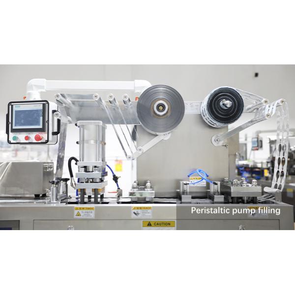 Automatic Heat Sealing Alu PVC Blister Packing Machine For Medicine Packaging