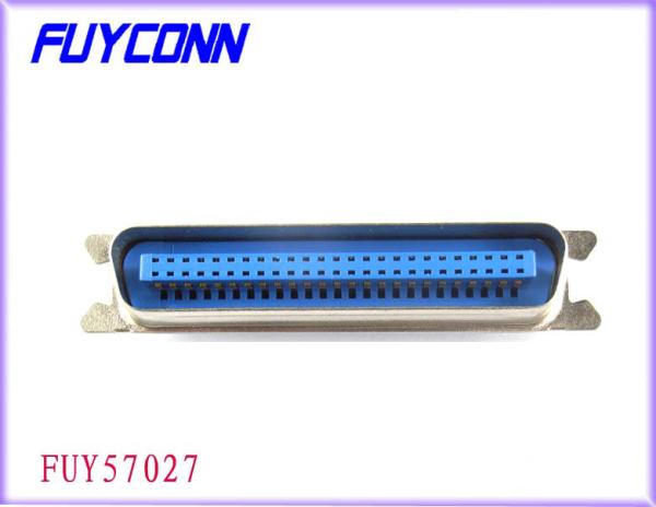 50 Pin 2.16mm Centerline Male Solder Centronic Connector reversed type with plastic hood