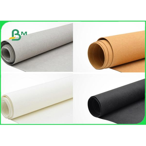 0.55mm Durable Washable Fiber - Based Textured Kraft Paper Multi Coloured