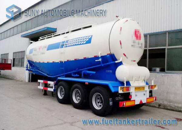 High Performance 45000 L Dry Bulk Tank Trailer 3 Axles Cement Semi Trailer