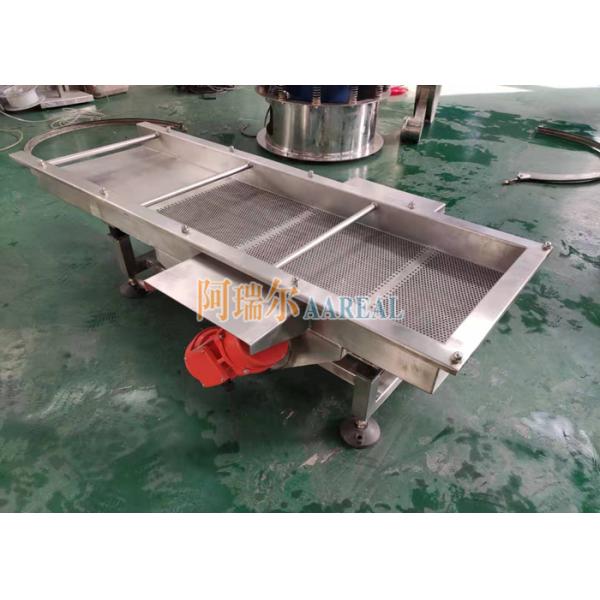 SUS 316L пищевой прямоугольный линейный вибрирующий экран-сепаратор для желе