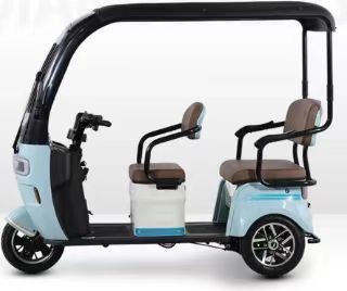 801-1000W Closed Semi-Closed Electric Tricycle for the Elderly Passenger at its Finest