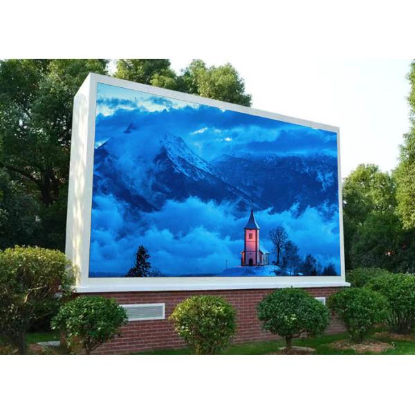 Anti UV P8 Outdoor Led Advertising Board Full Color High Brightness 1920hz