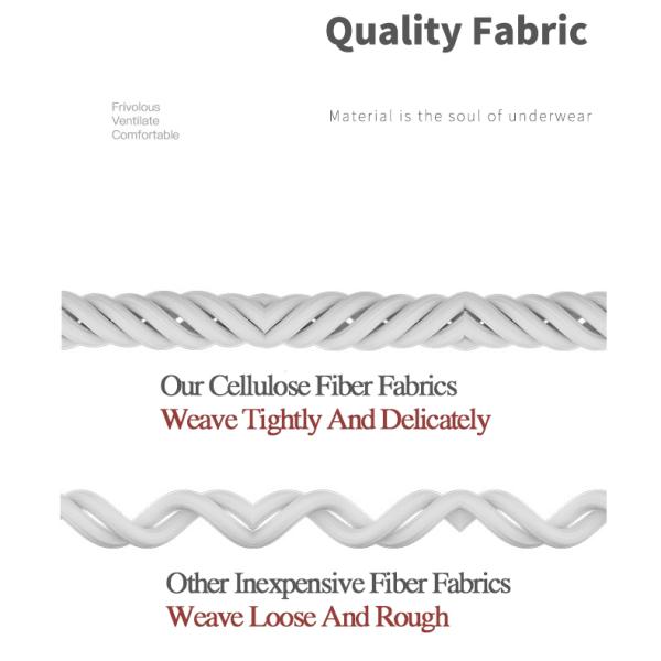 Regenerated Cellulose Mens Breathable Panties Solid Color Seamless Boxer Briefs Mens