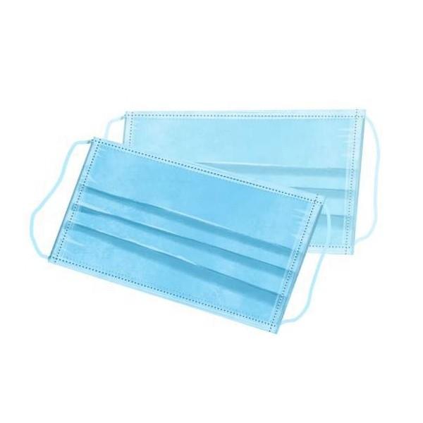 Disposable 3 Plys Protective Face Masks For Food Industry / Workshop